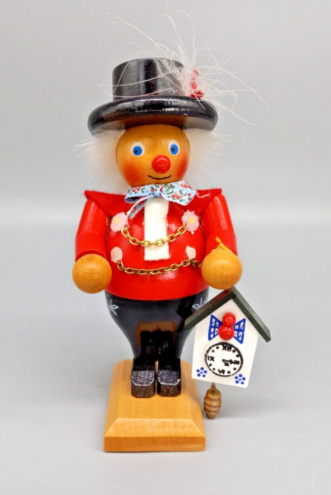 SIGNED Steinbach - Black Forest Clockmaker - Mini Collectors Club Kit Nutcracker