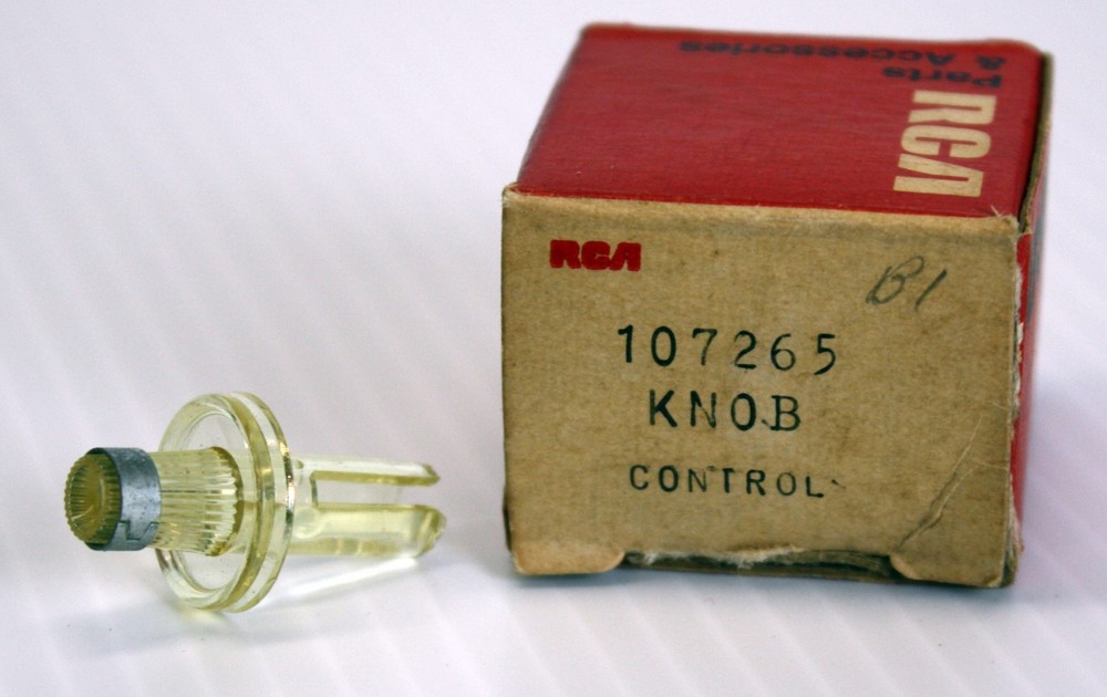 New RCA Knob Selector Control 107265 NOS