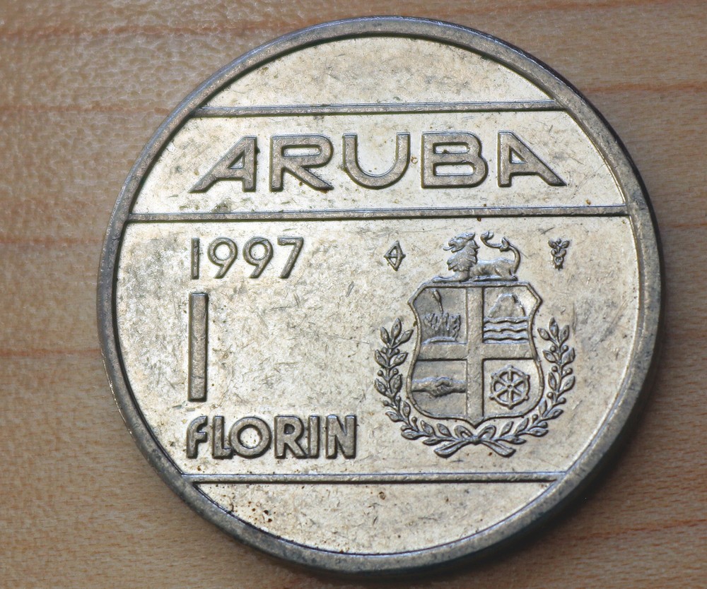 1997 Aruba 1 Florin
