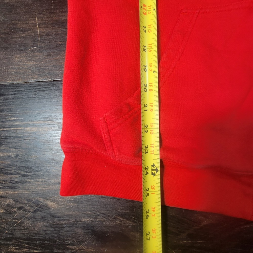 Ohio State Buckeyes Red Full Zip Jacket Size Youth Boys Medium *Notes