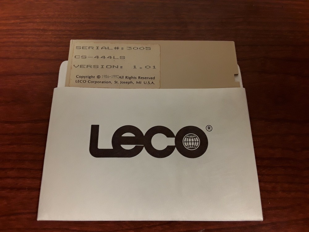 LECO CS-444LS Version 1.01, 159-045 SN:3005