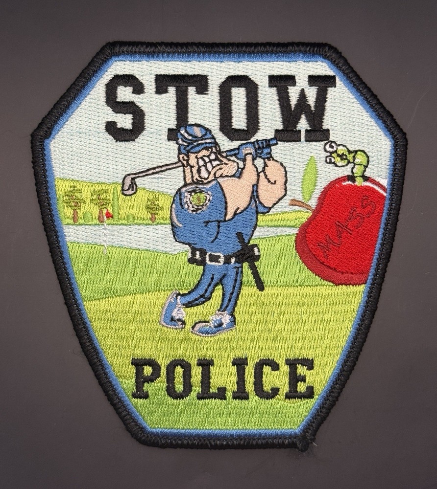 Stow Police Patch - Golf - Massachusetts