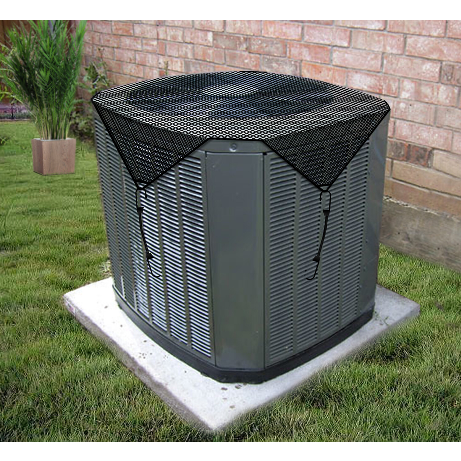 Outdoor A/C Unit Mesh Cover for Outside Air Conditioner AC Compressor Condenser