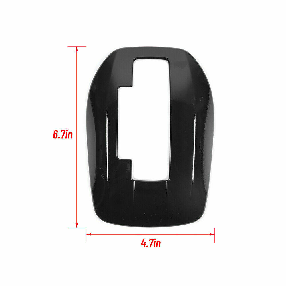 For 2010-15 Chevrolet Camaro Black Console Gear Shift Panel Decor Cover Trim Kit