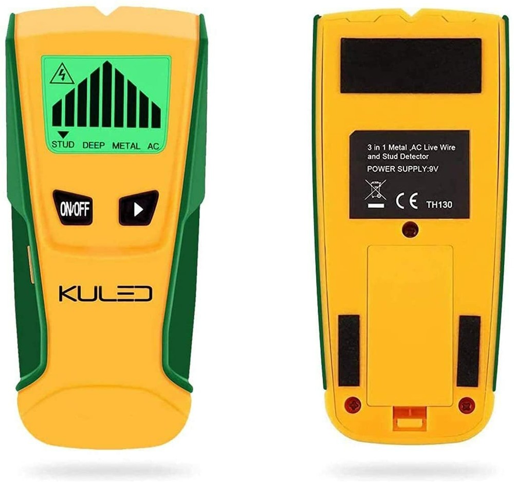 Stud Finder, 3 in 1 Multi-Function Wall Stud Sensor Detector with LCD Display