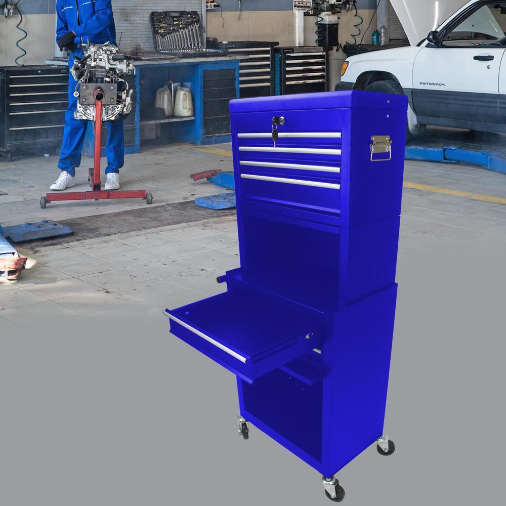 New Practical High Capacity Rolling Tool Chest with Wheels and Drawers