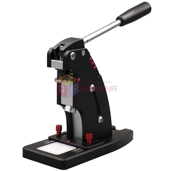 XM-05 Hand Punch Press Silent Small HandmadeLeather Making Punching Machine.