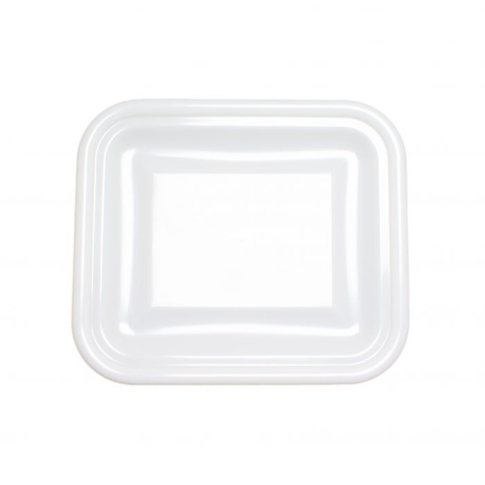 Thunder Group PLBTC002W White Polyethylene Bus Box Cover