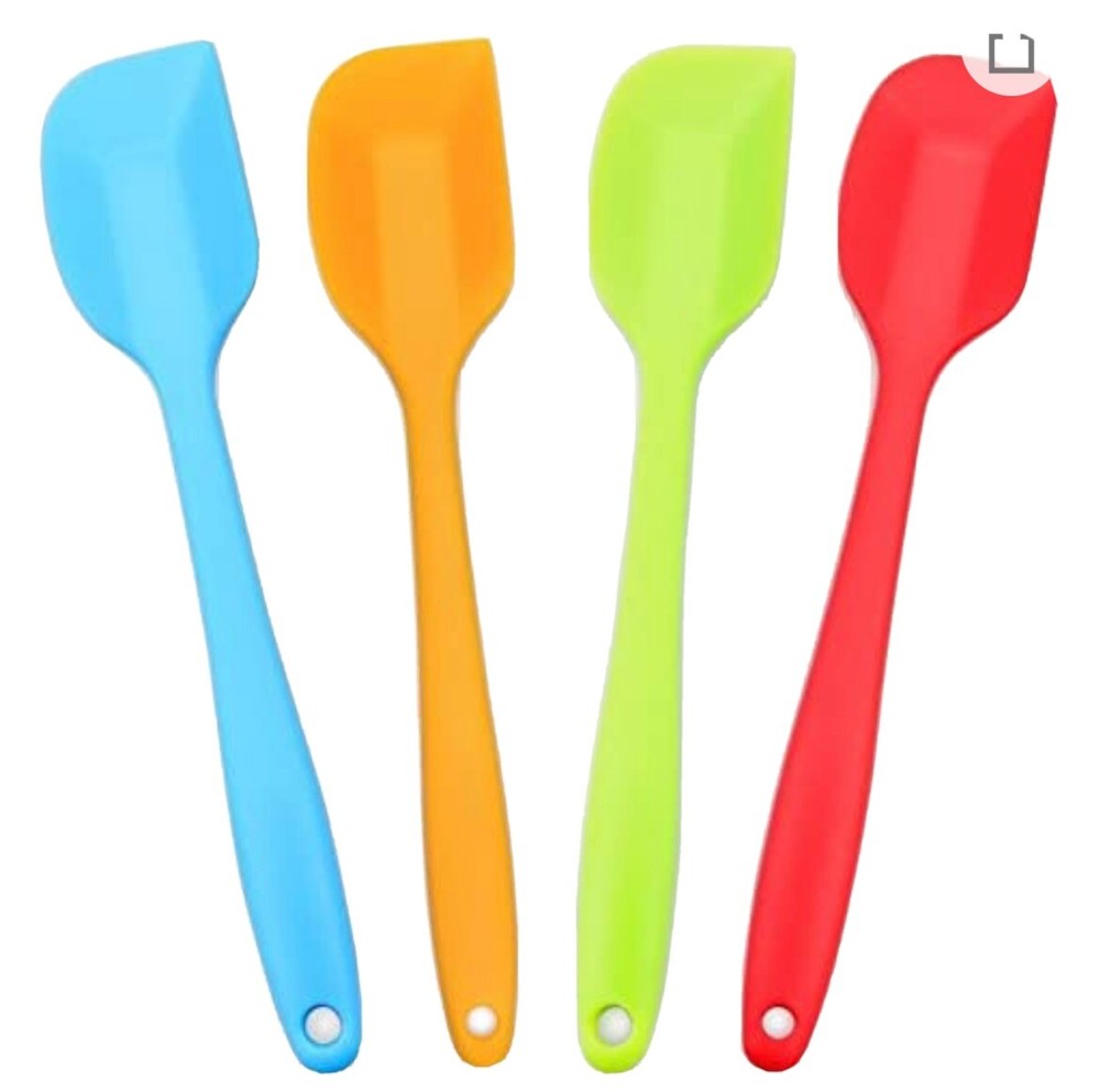 silicone spatula 4 pcs set