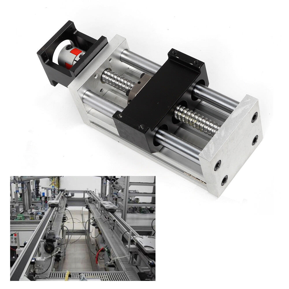 100mm Electric Sliding Table, 3.94in Sliding Table Linear Rail Guide