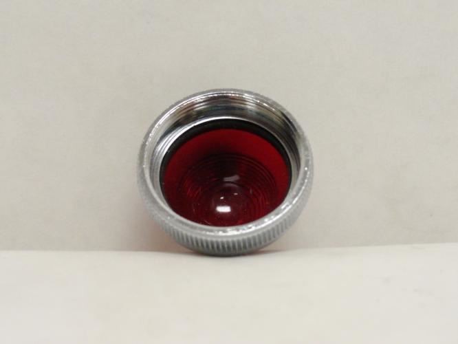 180928 New-No Box; Dialight 080-0531-303 Incandescent Panel Mount Lens; Red