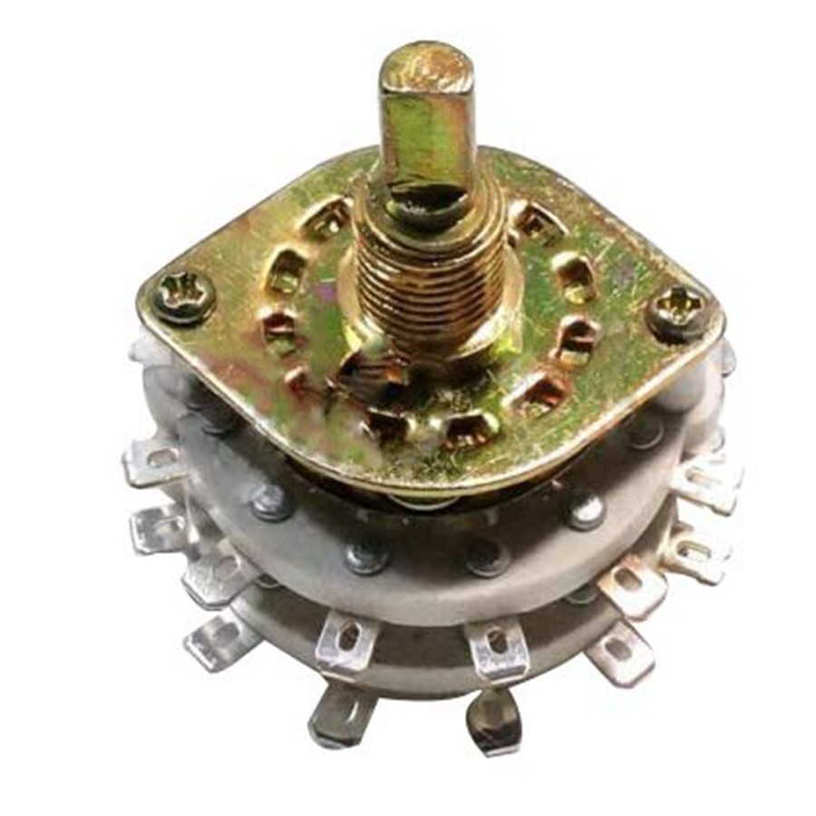 US Stock 4 Pole 5 Position Throw 4P-5T Ceramic Rotary Switch For RF Power A773