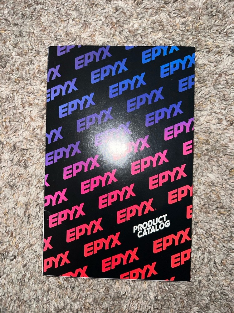 Epyx Games Product Catalog Insert