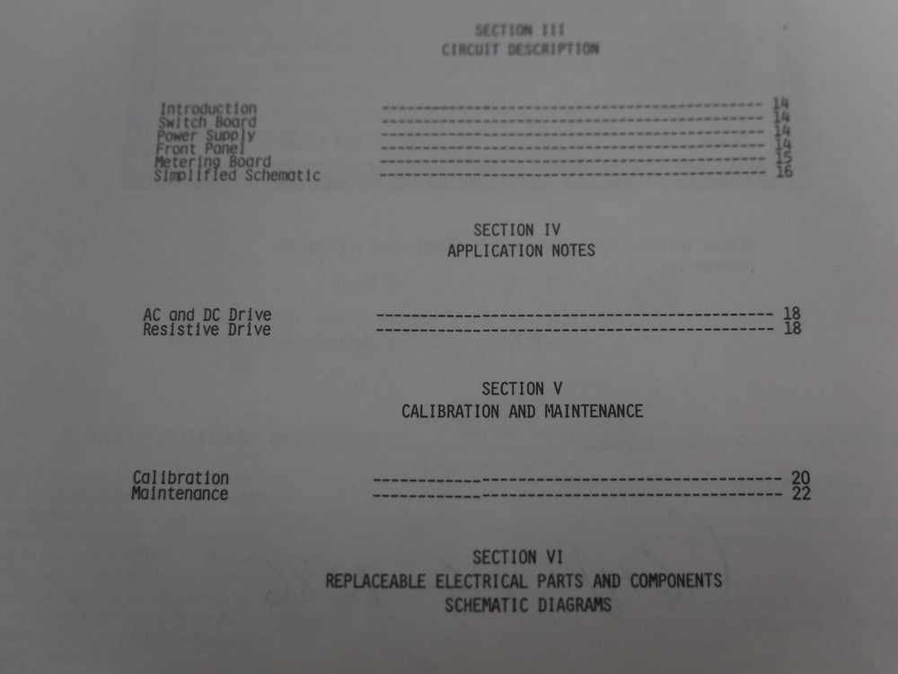 ACDC EL301 Electronic Load Control Module Manual 5/82/500