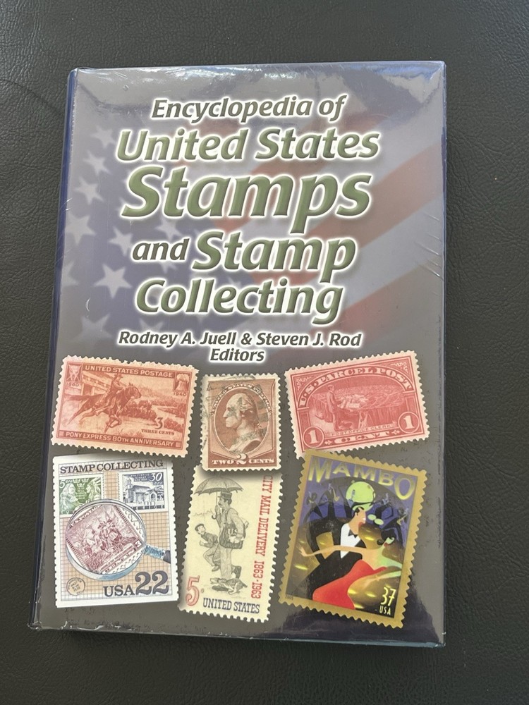 Encyclopedia of United States Stamps and Stamp Collecting-Juell & Rod unwrapped
