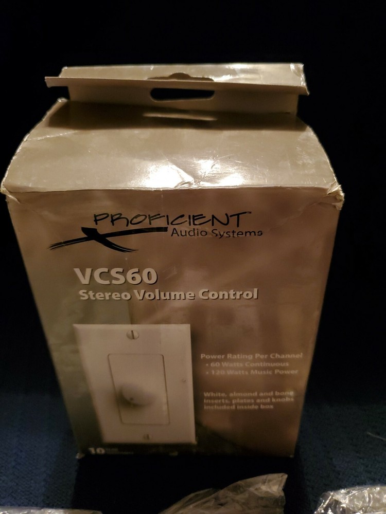 Proficient VCS60 Stereo Volume Control.