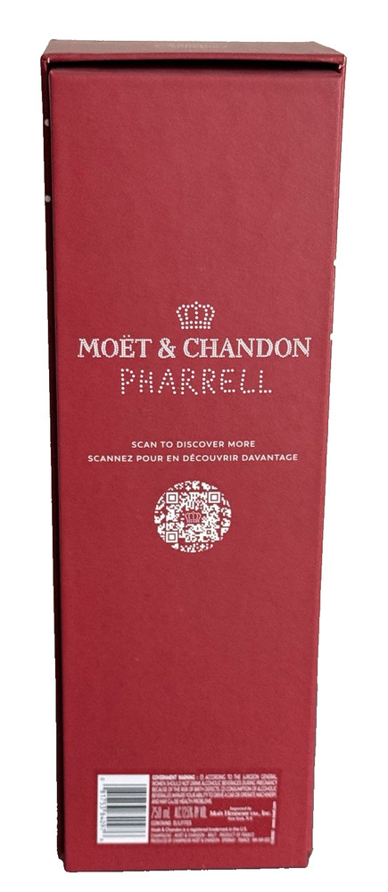 Moet & Chandon x Pharrell Brut Imperial Empty Champagne Bottle with Box