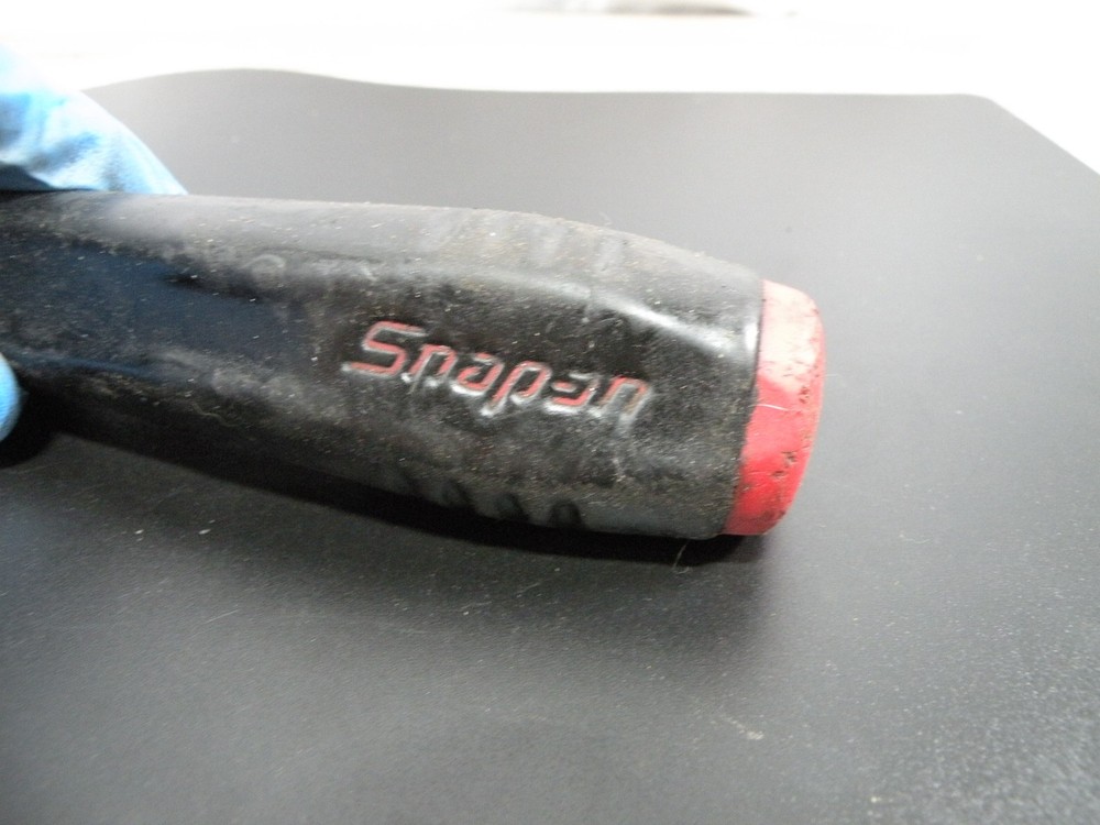 Snap-on Torx Driver Screwdriver Black/Red Soft Grip Handle