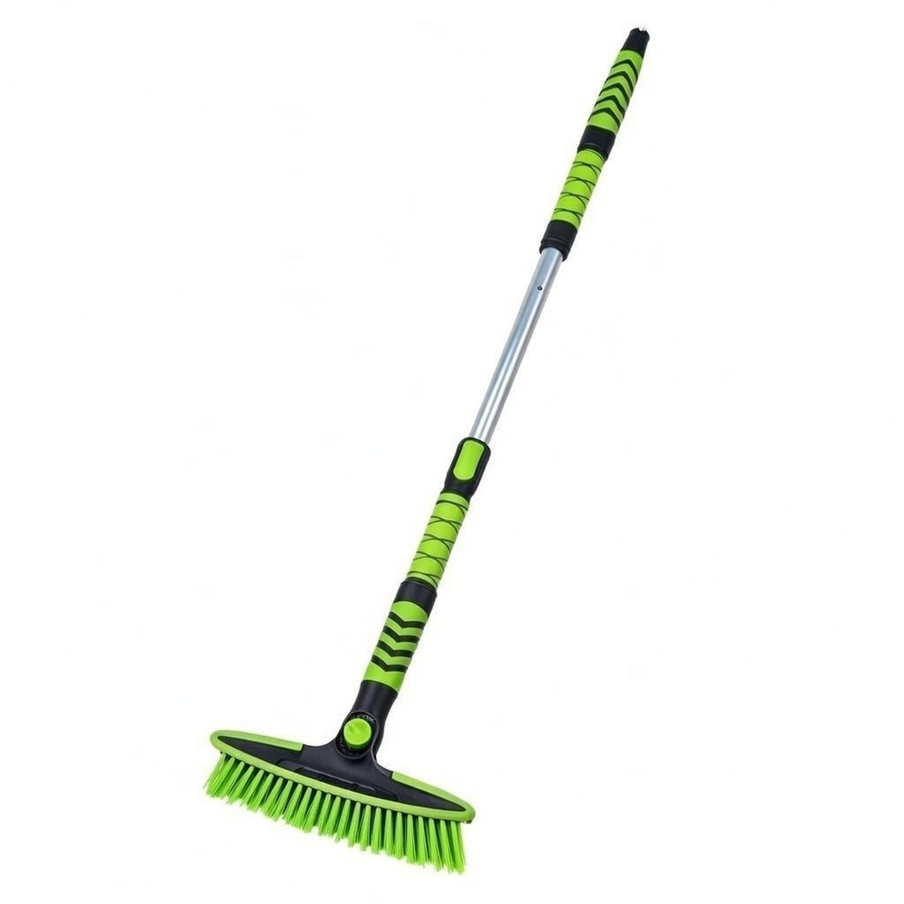 43" Extendable Car Snow Brush Ice Scraper Windshield Removal Too