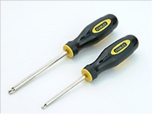 Stanley Basic Screw Driver 2pc Pozi Euro screwdriver set 2 pt x 1 pt
