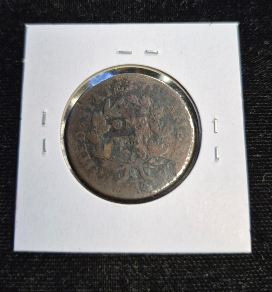 1803 Large Cent- Corrosion- AG