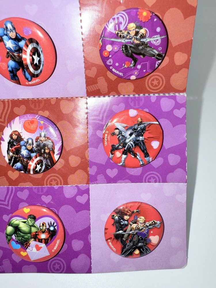 Avengers Mini Buttons 12 pk set