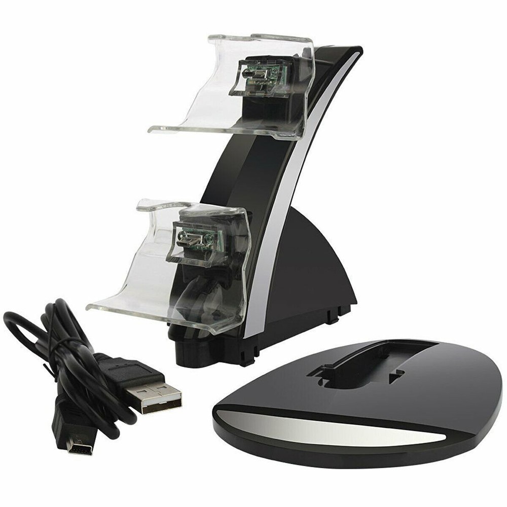 Dual Charging Dock for Microsoft Xbox One / One S Controller Charging Stand