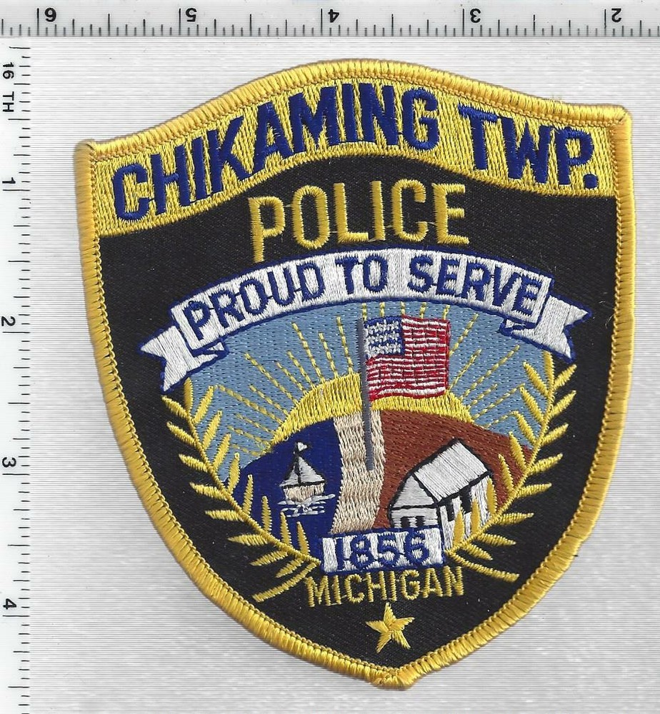 Chikaming Township Police (Michigan) 2nd Issue Shoulder Patch