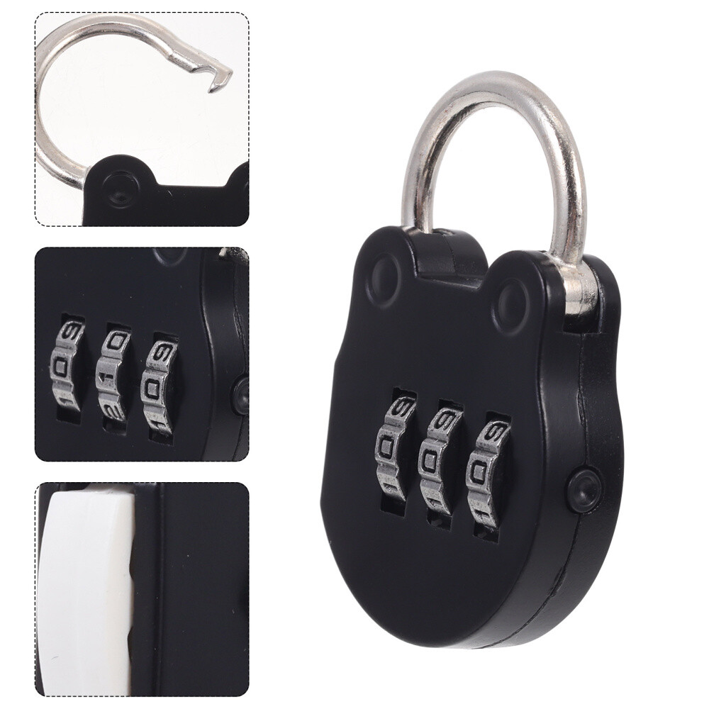 4 Pcs Locker Toolbox Combination Luggage Keyless Door Locks Padlock