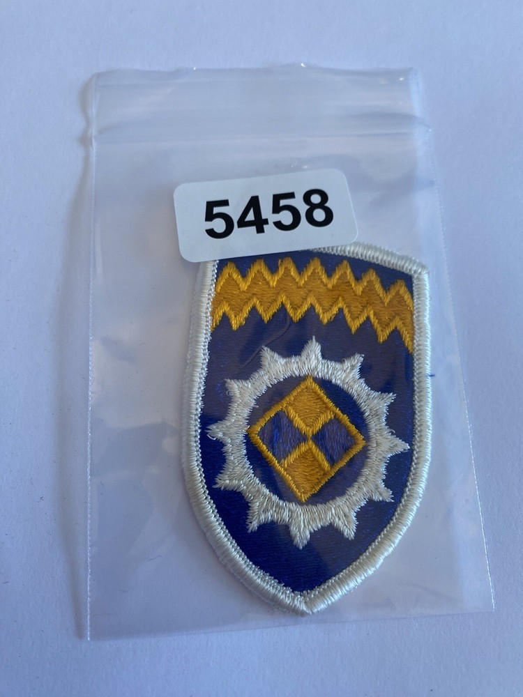 US Army Alaska Support Command Patch Full Color Patch INV5458