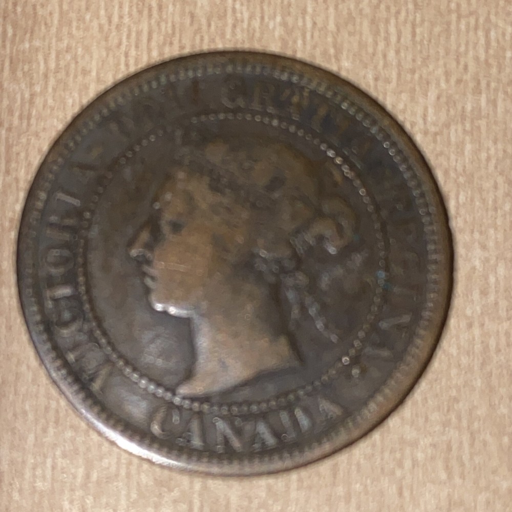 1888 Canada 1 One Large Cent-NICE