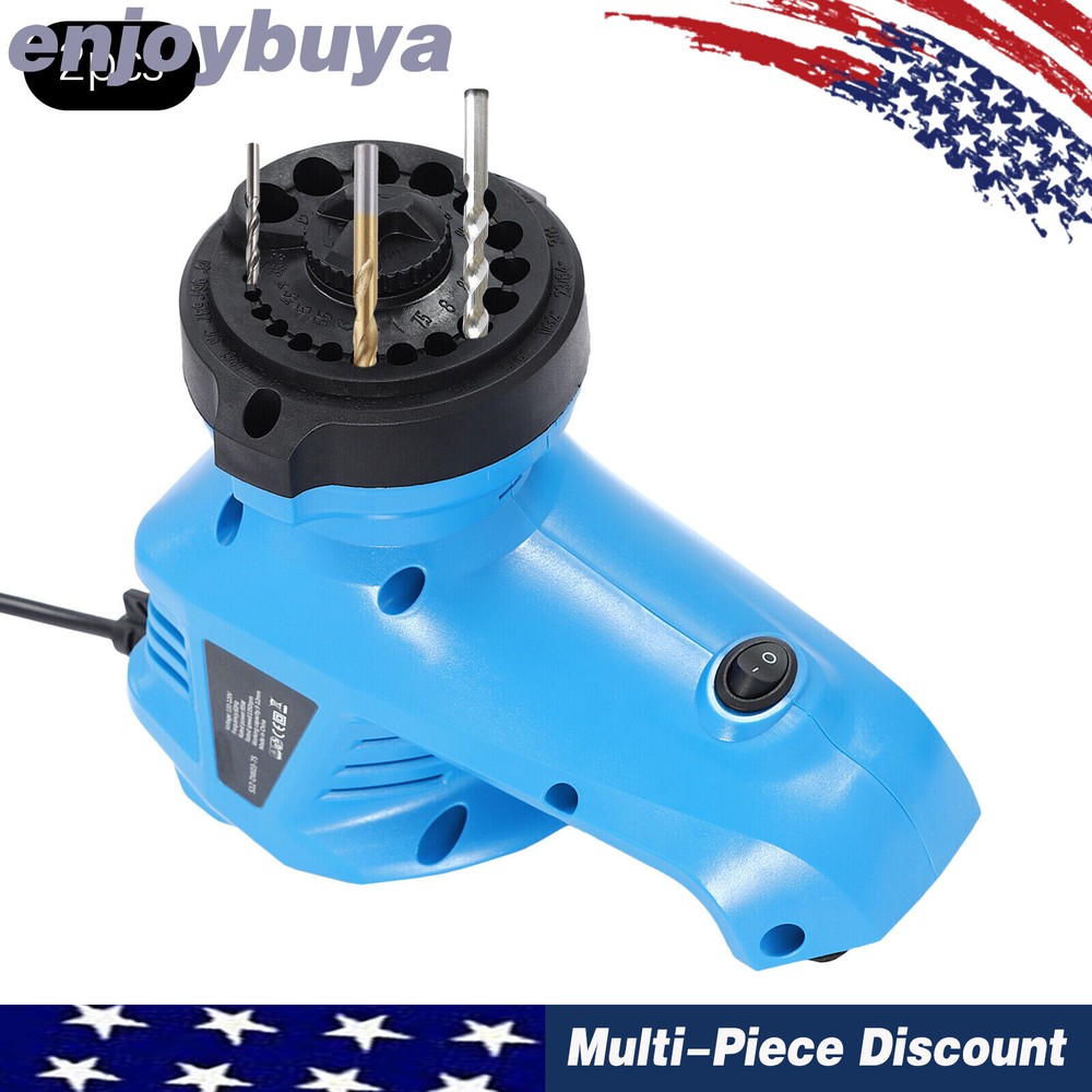 Drill Bit Sharpener for Twist Bits, Drill Bit Sharpener With High Speed