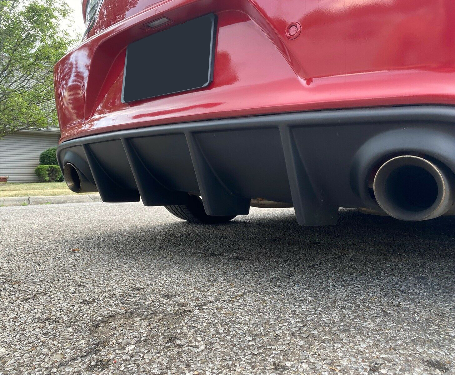 For Dodge Charger SRT Sedan 2015-2023 Rear Diffuser Bumper Lower Valance Lip