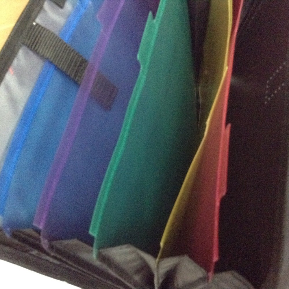 New Case-it The Open Tab 2"- 3-Ring Binder Black T-618