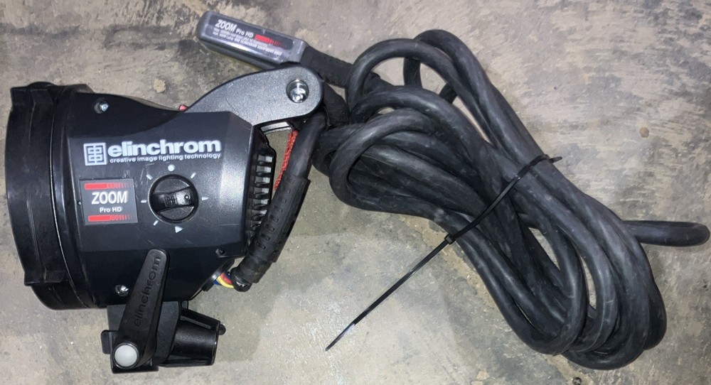Elinchrom Zoom Pro Head E20191 TESTED