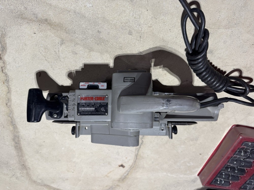 Porter Cable 653 EHD Versa Plane Electric Planer