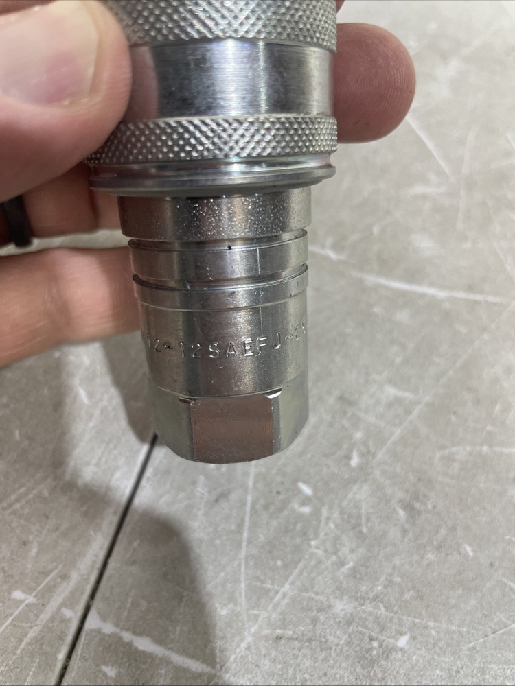 faster nv12-12saefj-25co quick connect coupler