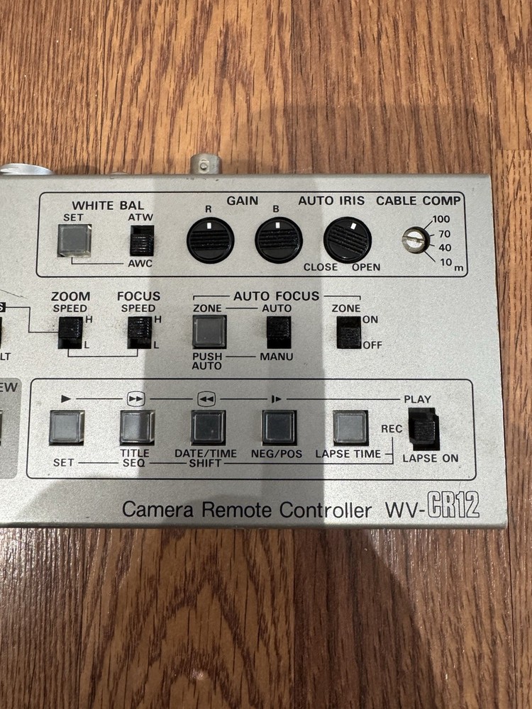 Panasonic WV-CR12 Camera - Camera Remote Controller - Untested #R47