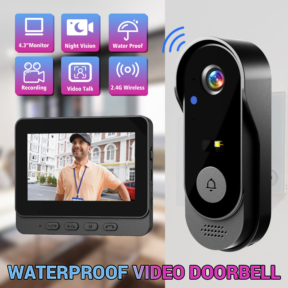 KEPEAK 5MP Doorbell (with display screen)