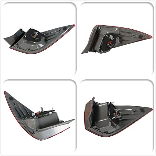 Outer Left Tail Light Assembly Replacement for Corolla 2014-2016 OE-Style