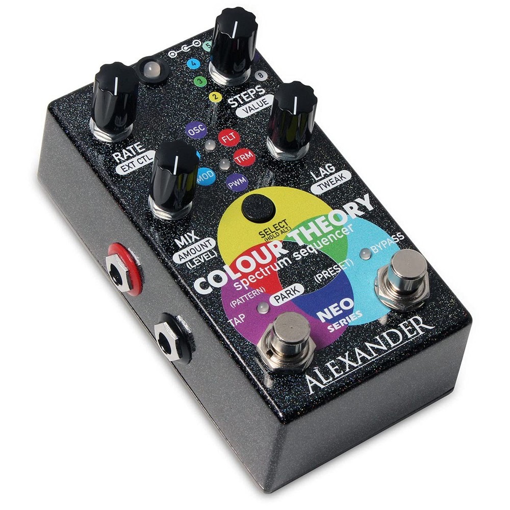 Alexander Pedals Step Sequencer & Multi-Modulation Colour Theory
