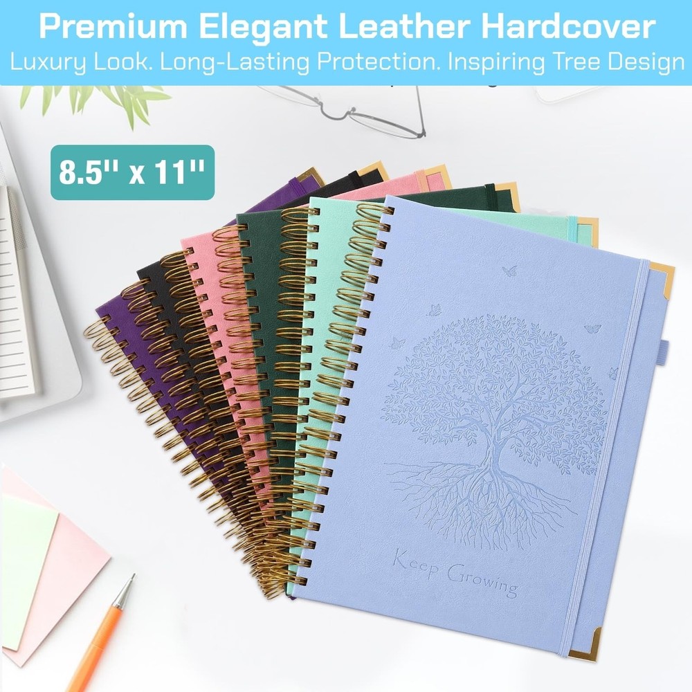 Graph Paper Notebook, 8.5” x 11” Graphing Notebook, 300 Pages, Large