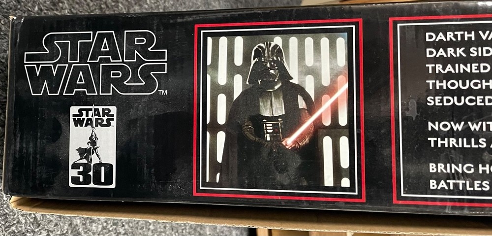 Star Wars '07 Master Replicas Darth Vader Force FX Lightsaber Collectible