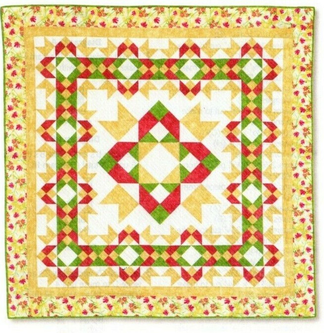 Summer's Crest Quilt Pattern Pieced PB