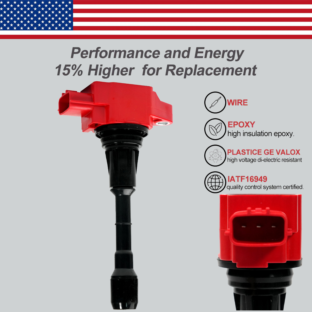6X OEM Ignition Coil & Iridium Spark Plugs For Nissan Maxima Infiniti 3.5L UF550