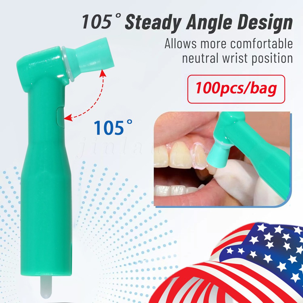 Prophy Angles Latex-Free Ribbed & Webbed Standard Soft Cup Box/100