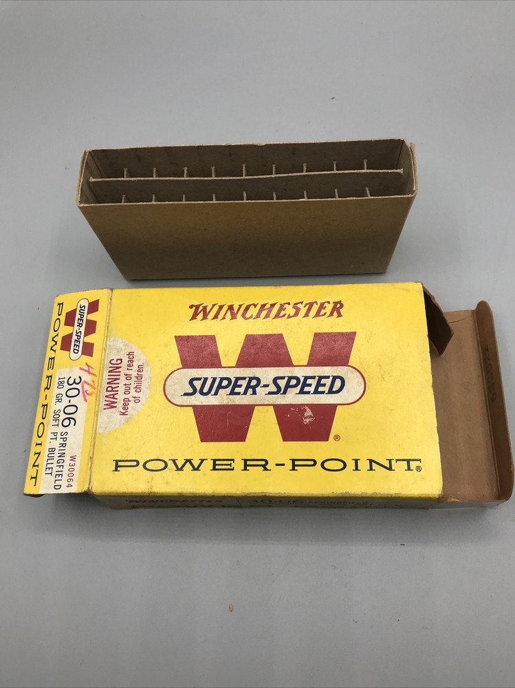 Super-Speed W Power-Point 30-06 Empty Box