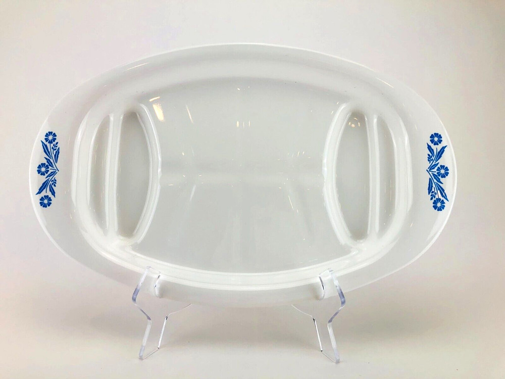 Corning Ware Cornflower Oval Rooster 16 1/2"