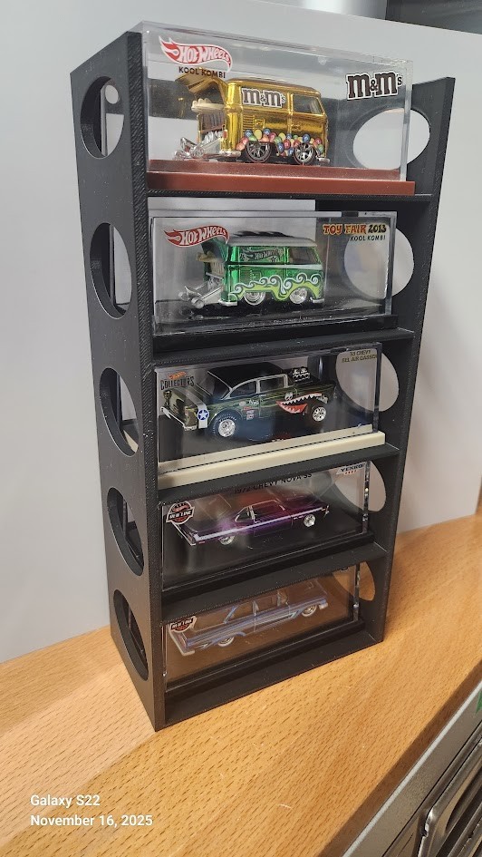 Hot Wheels RLC or M2 Case display Rack