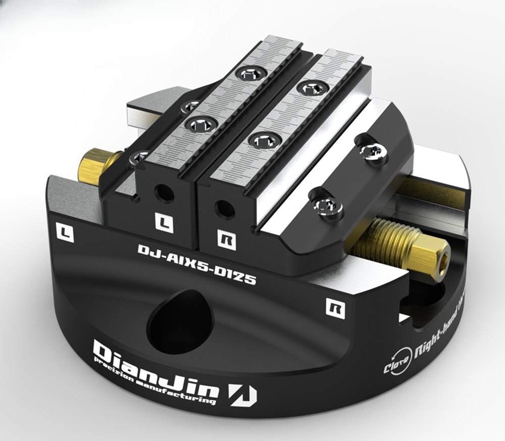 4/5 axis quick-change fixture zero-point circular disc type integral chuck